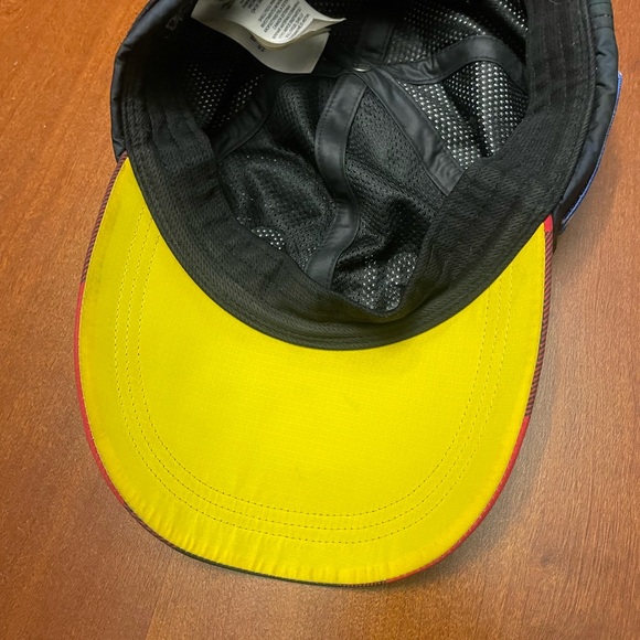 Polo Ralph Lauren Black/Plaid Racing Embroidered Patches Adjustable Strap Hat - Picture 5 of 13